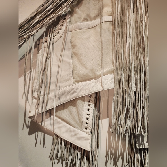 NWT La Marque "Brittany" Fringe Vest - Picture 12 of 13